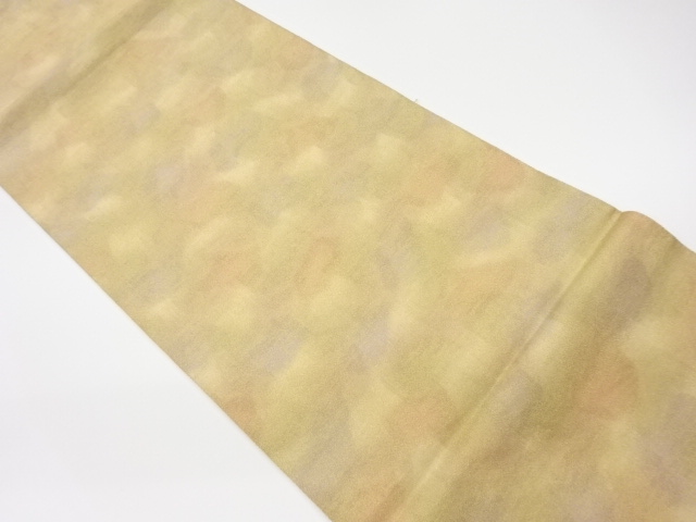 リサイクル　砂子綴れ抽象模様ぼかし全通袋帯